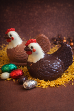 poule chocolat 50 grs