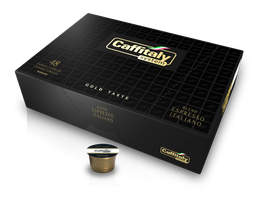 Caffitaly Kaffee Kapseln Gold - 48 Stück (8g Kaffee)