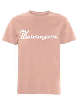 Shirt "Meenzer" - Misty Pink - Druck weiß - 100% Baumwolle