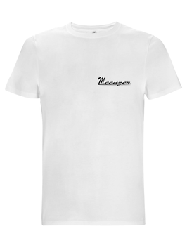 Shirt "kleiner Meenzer" - weiß - Stick schwarz - 100% Baumwolle