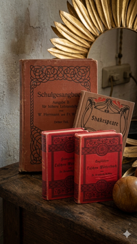 4er Set alte Bücher Nr 0904