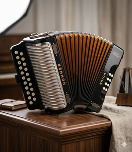 altes antikes Akkordeon Hohner klein Nr 0904