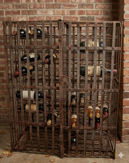 alter großer Weinschrank für 160 Flaschen