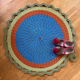 Kletterseil Teppich rund
