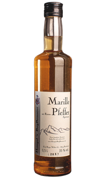 Marille mit rotem Pfeffer