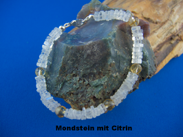 Armband  Mondstein