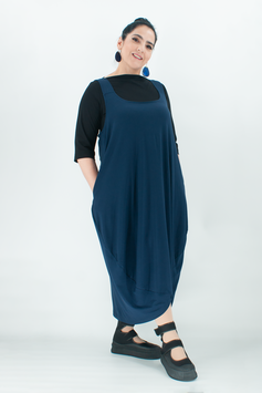 Langes Latzkleid für Damen/ Trägerkleid in verschiedenen Farben