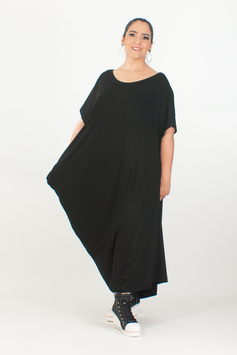 langes asymmetrisches Kleid/ asymmetrisches Strandkleid in großer Größe