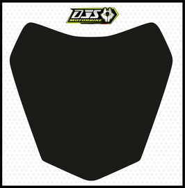 1 cache phare DJS pour KTM SMC R 2019-2024 microperforé qui laisse passer la lumière - référence : 690 SMC R 2019-2024-noir-