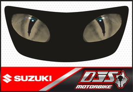 1 cache phare DJS pour SUZUKI GSX-R SRAD 1996-1999 microperforé qui laisse passer la lumière - référence : yeux modèle 16-