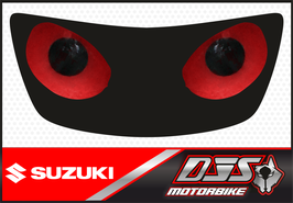 1 cache phare DJS pour SUZUKI GSX-R SRAD 1996-1999 microperforé qui laisse passer la lumière - référence : yeux modèle 11-