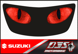 1 cache phare DJS pour SUZUKI GSX-R SRAD 1996-1999 microperforé qui laisse passer la lumière - référence : yeux modèle 19-