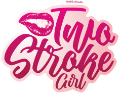 Sticker "Two Stroke Girl"