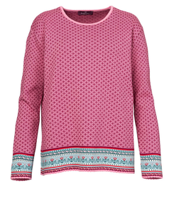 100 % Baumwolle  Pullover Leja- rose