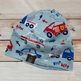 Beanie Rettungsfahrzeuge Gr. 56