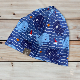 Beanie Fische Gr. 48
