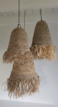 Raffia hanglamp