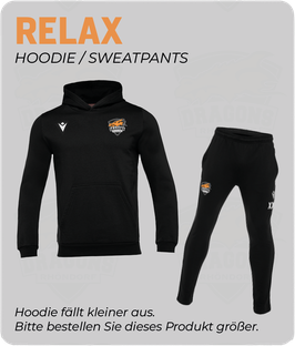 Dragons Rhöndorf PAKET 4 - Relax (Hoodie, Sweatpants)