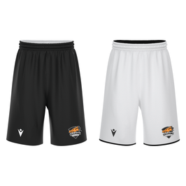 MACRON X500 Wendeshorts schwarz-grau mit kleinem Dragons Logo