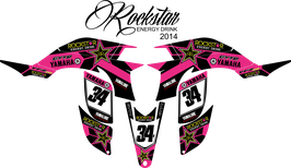 yfz450 rockstar pink