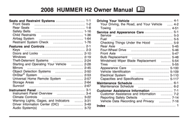 Hummer H2 Handbuch 2008 PDF