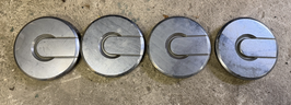 Hummer H2 Felgendeckel Satz 17''