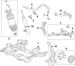 GMC Hummer EV Stabilisator vorne