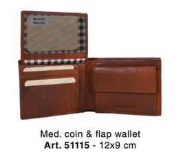 51115 Portemonnaie mit Münzfach und Karten