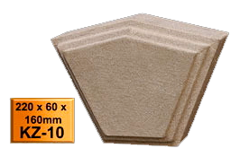 Clefs de voûte KZ-10 - Boîte avec 20 pièces de contenu