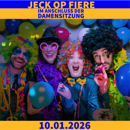 Karten Jeck op Fiere 10.01.2026
