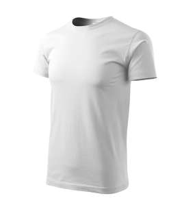 T-Shirt "Heavy New" weiß bis 5XL