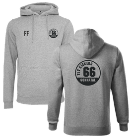 Kickers Heavy Hoodie, grau meliert (186603)