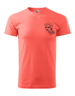 Müntzer-T-Shirt Herren/Kids - koralle