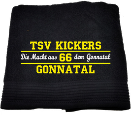 Kickers Duschtuch schwarz