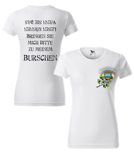 134-00 Ladies T-Shirt "Bring mich zu meinem Burschen"