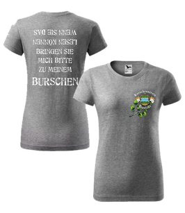 134-12 Ladies T-Shirt "Bring mich zu meinem Burschen"