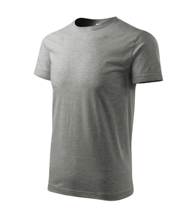 T-Shirt "Heavy New" grau meliert bis 3XL