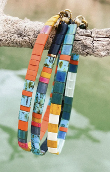Glass Beaded Bracelets