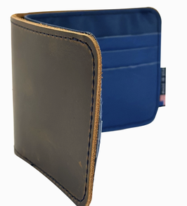 Leather & Sail Cloth Wallet