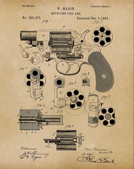 W. Mason 1881 Revolver