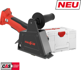 Akku-Rinnenträgerfräse mafell RF 34-18 PURE im Set