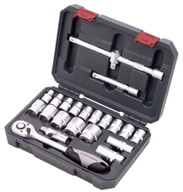 STECKSCHLÜSSEL-SATZ BASIC LINE 1/2'' Art. 204.102.200