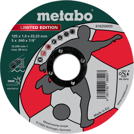 TRENNSCHEIBEN 125X1MM metabo Art. 616259000