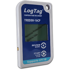 LogTag® TRED30-16CP Temperaturmessung mit Alarmton und externem Fühler