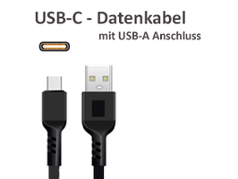 USB-C-Kabel mit USB-A Anschluss