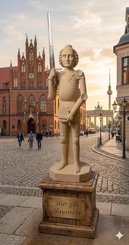 Roland von Berlin und Brandenburg an der Havel   17cm / 35cm / 70cm / 100cm