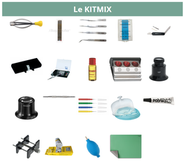 Je débute ma passion avec l'assortiment d'outils "KITMIX"