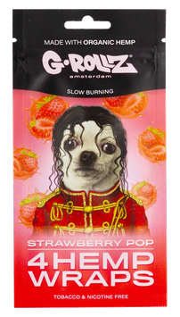 G-Rollz Hemp Wraps "Strawberry"
