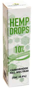 CBD Vollspektrum Öl "Hemp Drops 10%"