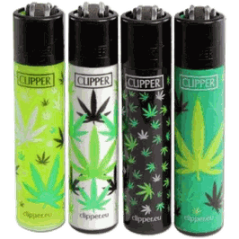 Clipper "Hemp Leaves"
